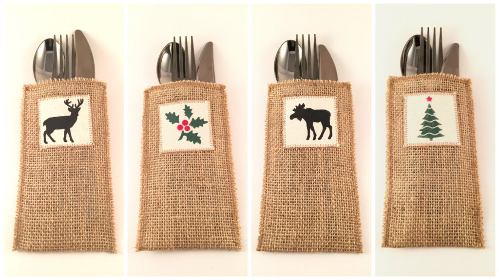 Jute utensil sac