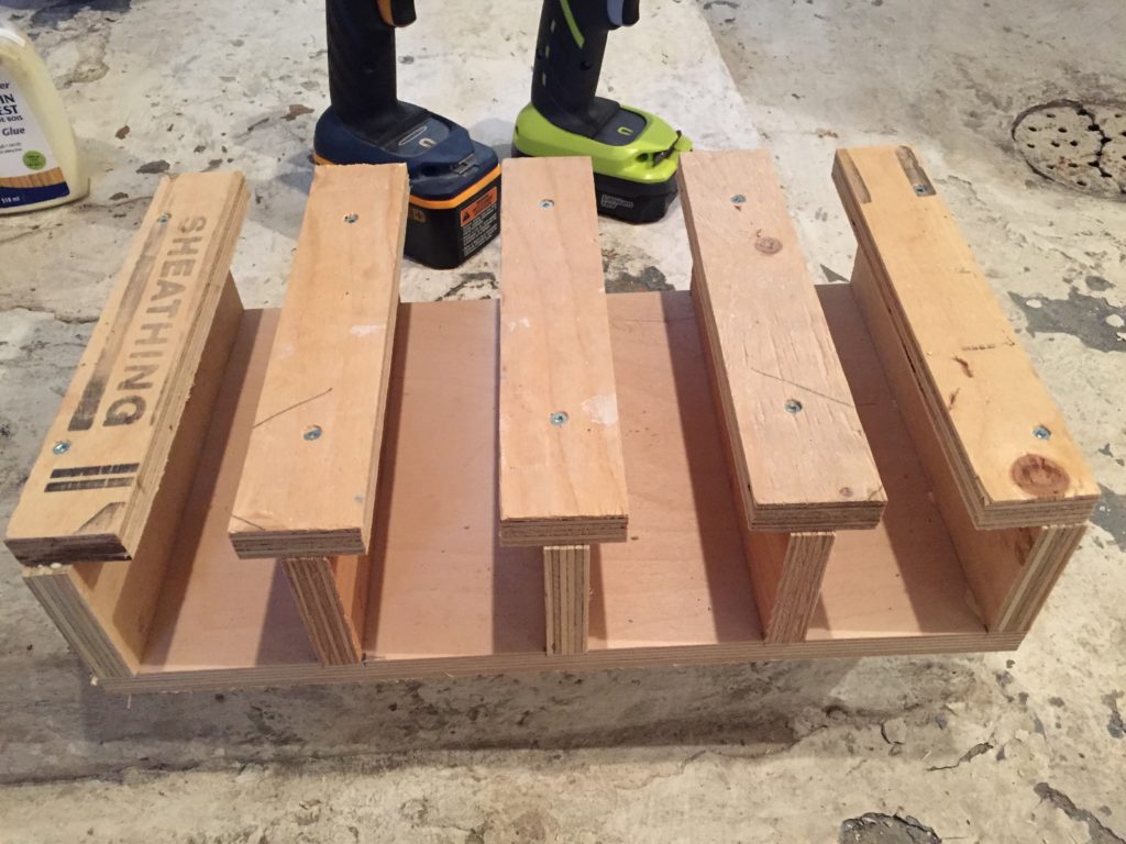 cordless drill storage dock