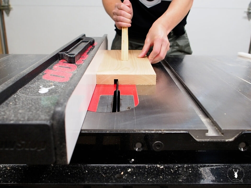 Hexagon Cutting Jig How to Cut Hexagons out of wood DIY Montreal