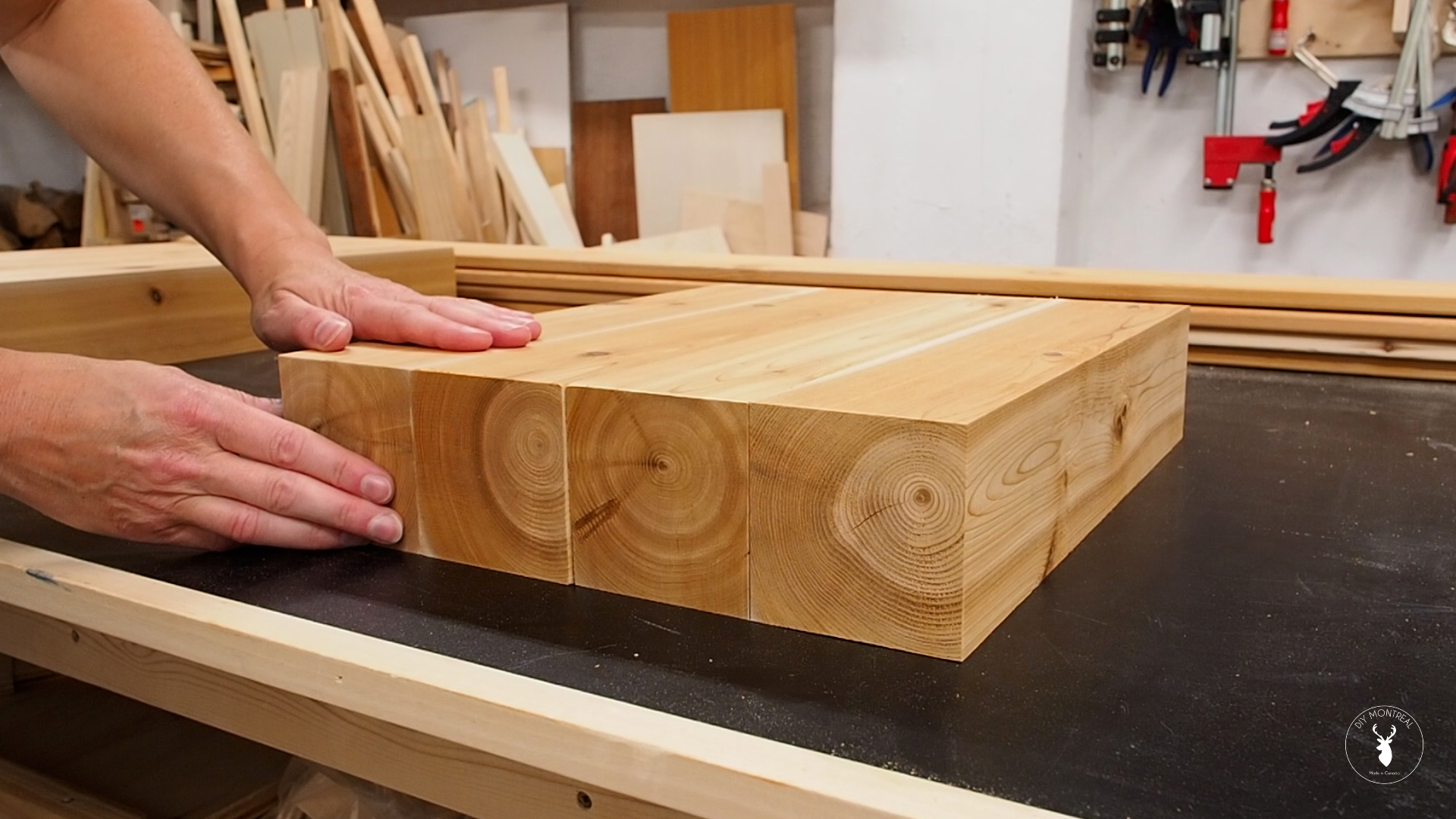 Build an Outdoor Coffee Table with Castle Joints DIY Montreal