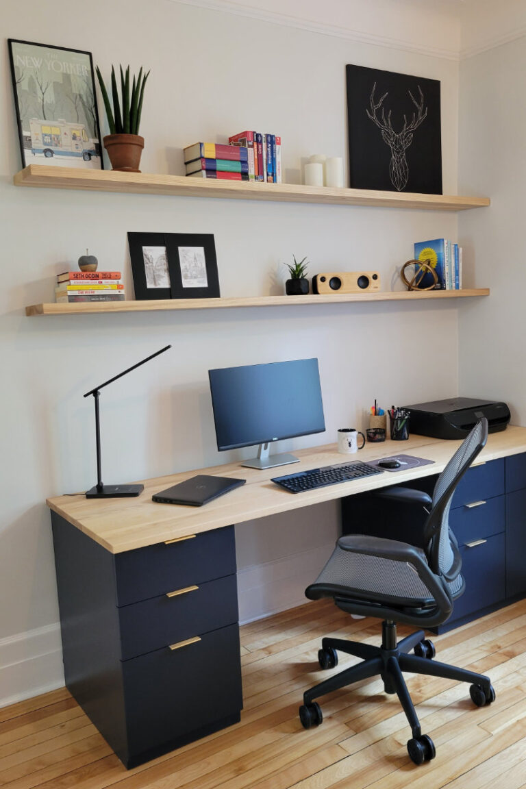 Solid Wood Floating Shelves DIY Montreal