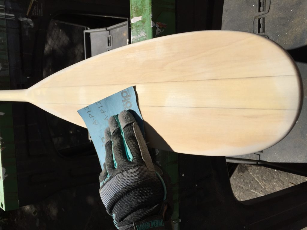 painted paddle