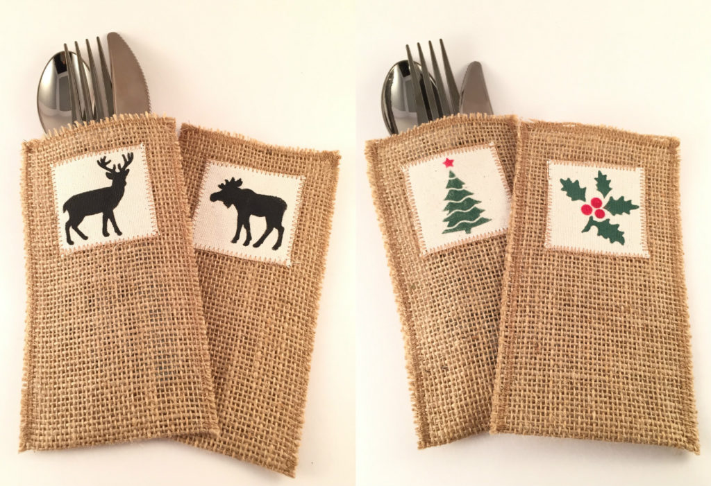 jute cutlery pouch