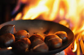 how to roast chestnuts on an open fire