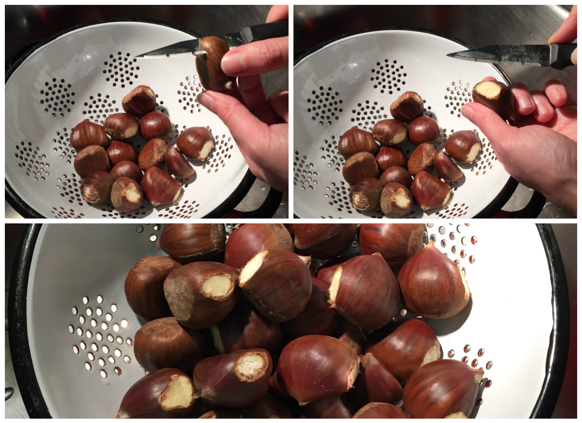 how to roast chestnuts on an open fire