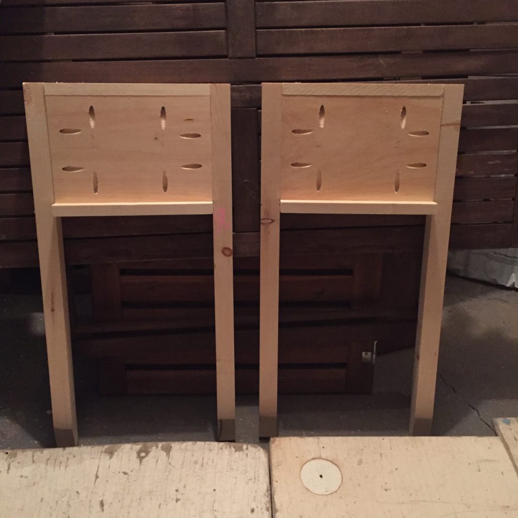 diy 3 drawer compact console table