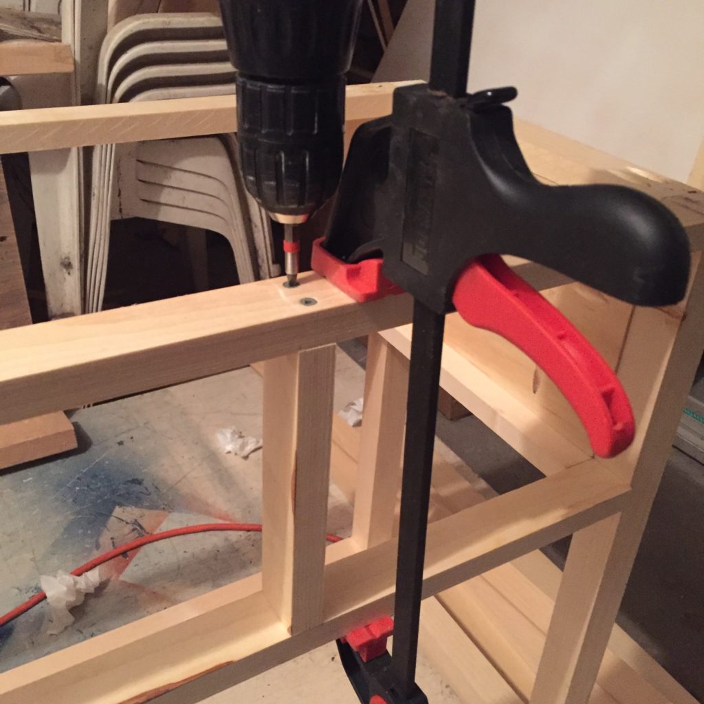 diy 3 drawer compact console table