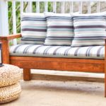 DIY outdoor bench