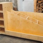 Mobile French Cleat Tool Storage Cart (Step-by-Step Build) rolling mobile lumber storage rack