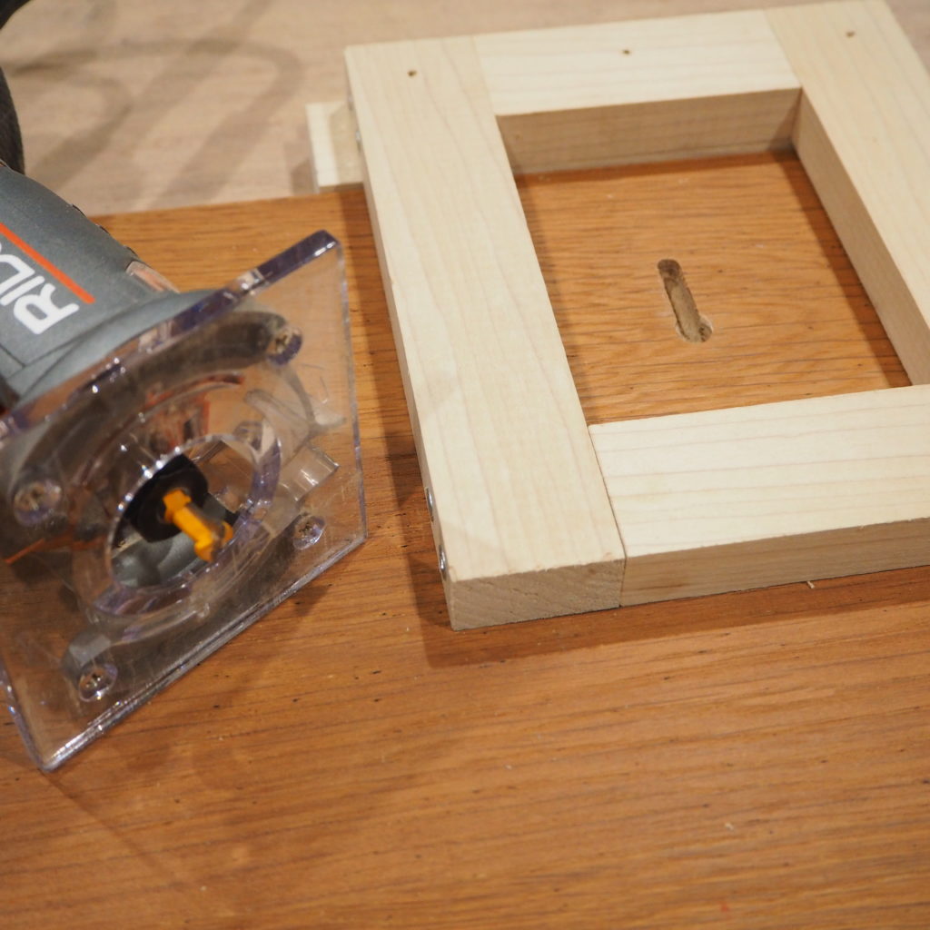 Keyhole Router Bit Jig keyhole jig