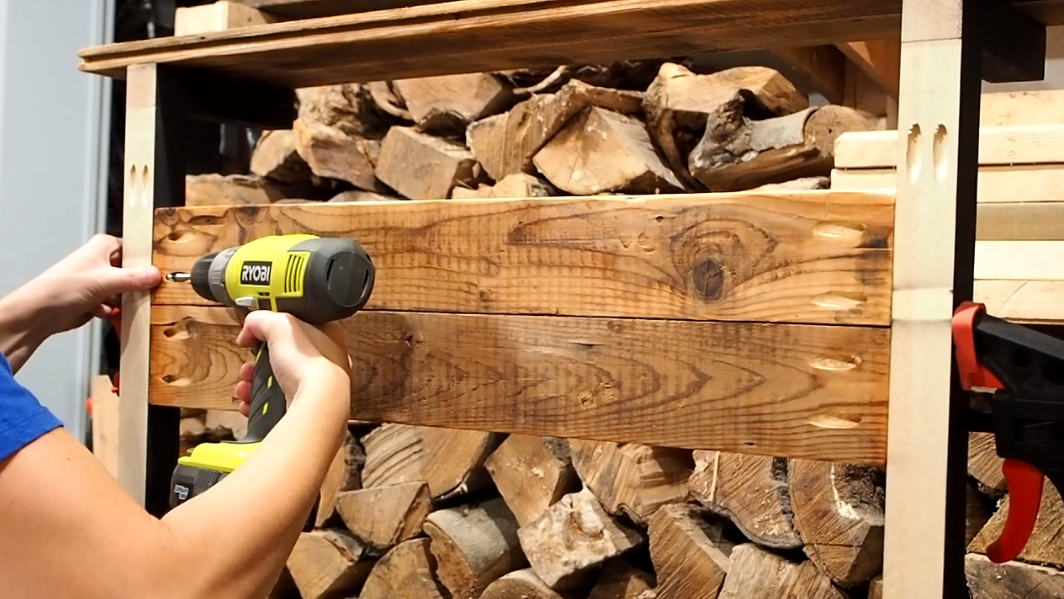 Industrial Coat Rack Bench Hall tree DIY Montreal