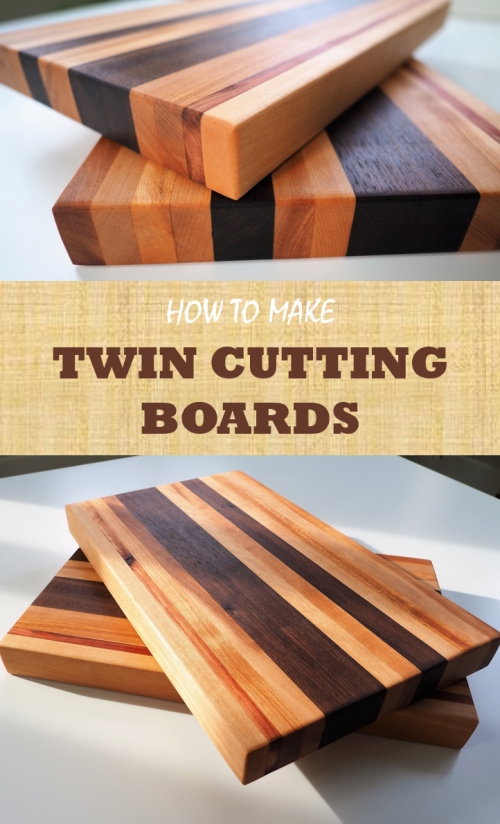 How to Make a Wooden Cutting Board: Free Tutorial