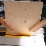DIY Router Table and Fence Build simple corner spline jig