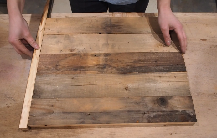 Build a storage chest from reclaimed wood 