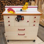 Easy Half lap Joints DIY Router Cabinet - Finished Build