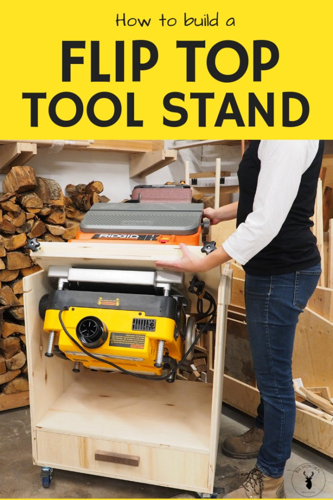 How to build a Flip Top Tool Stand | Planer / Sander