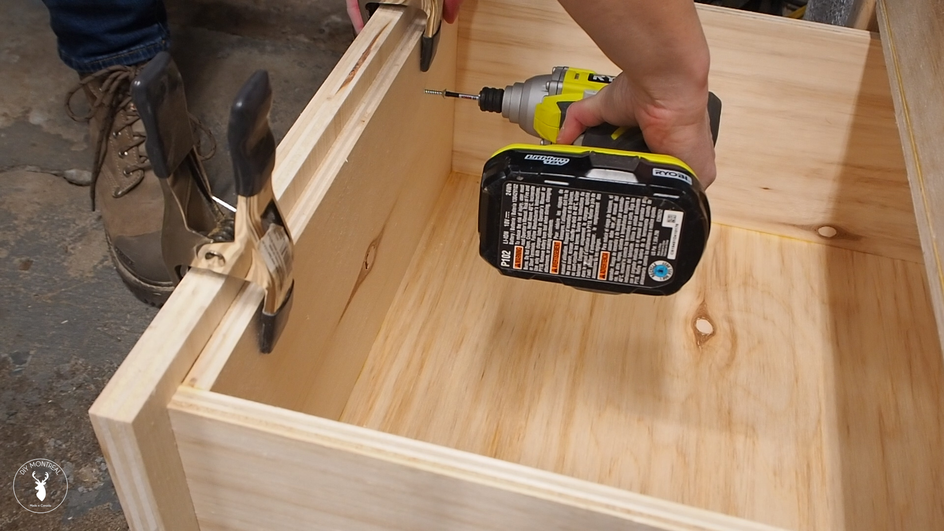 How to build shop drawers with Euro Slides DIY Montreal