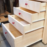 How to make drawers with bottom mount slides