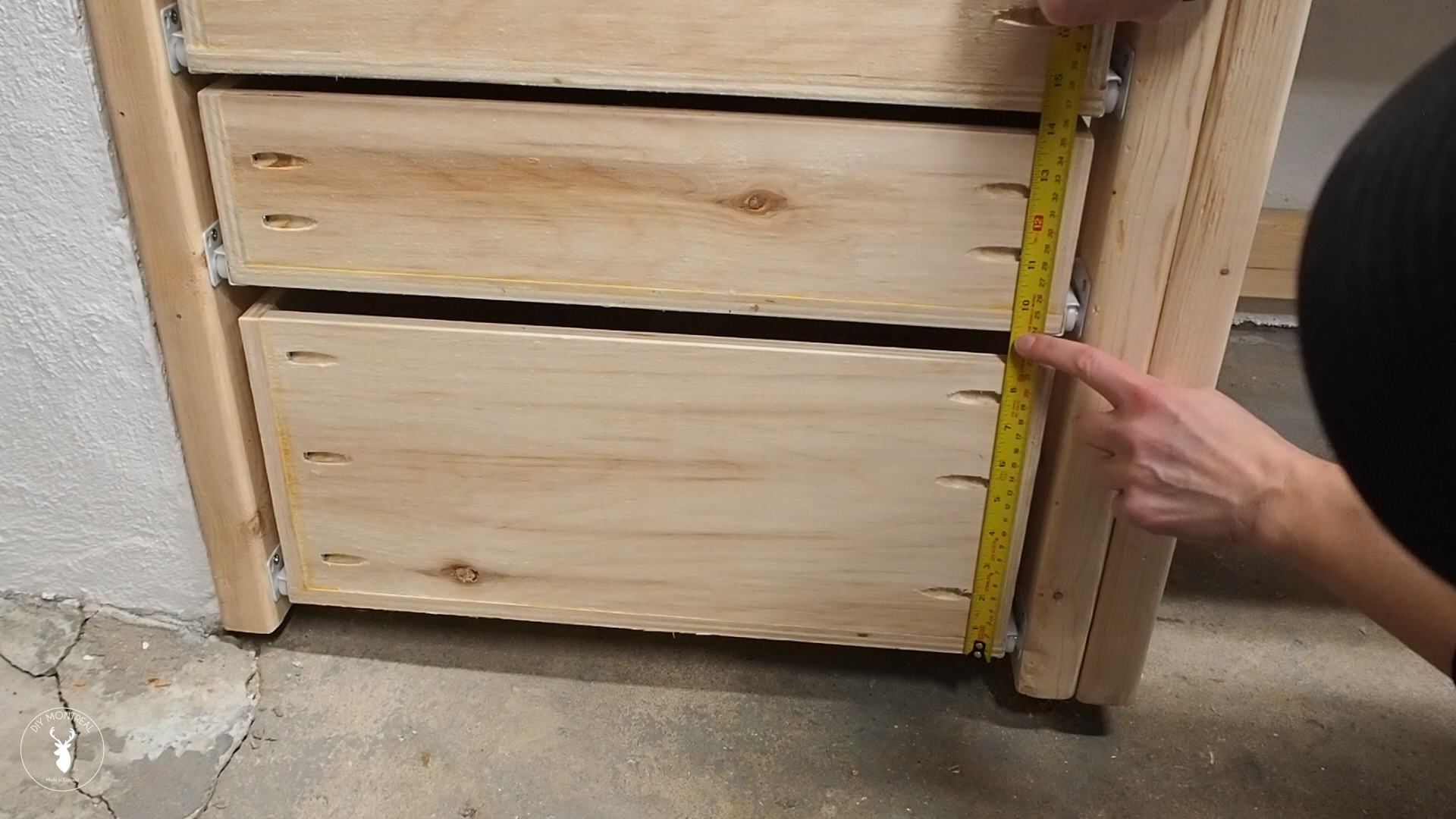 How to build shop drawers with Euro Slides DIY Montreal