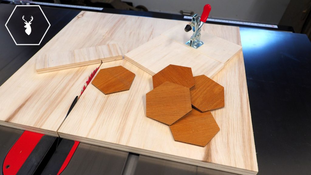 Hexagon cutting jig
