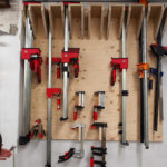 Workshop Lighting Tutorial Universal clamp storage - clamp rack