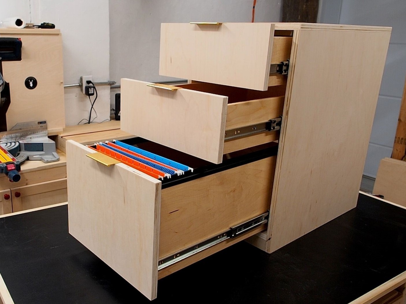 DIY Drawer Cabinet | Office Build | DIY Montreal