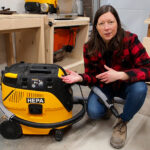Miter Saw Zero Clearance Insert dust extractor for small shop dust collection