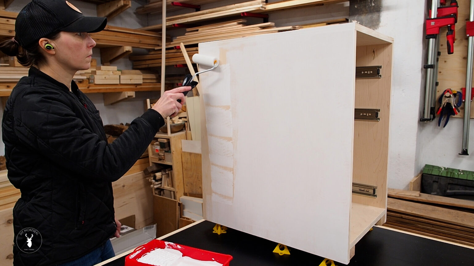 Finishing Plywood Cabinets Inside and Out | DIY Montreal