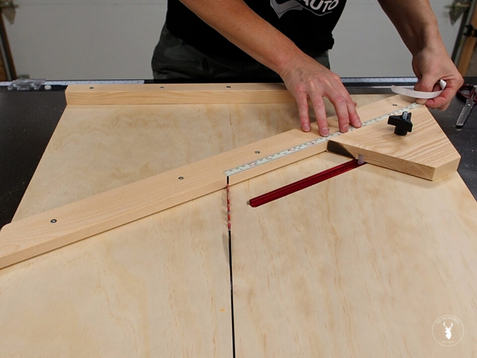 Hexagon Cutting Jig How to Cut Hexagons out of wood DIY Montreal