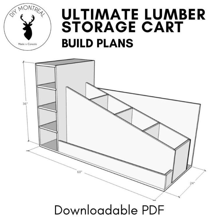 Planter Box with Hidden Storage Plans DIY Montreal