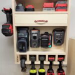 Drill Storage and Charging Station