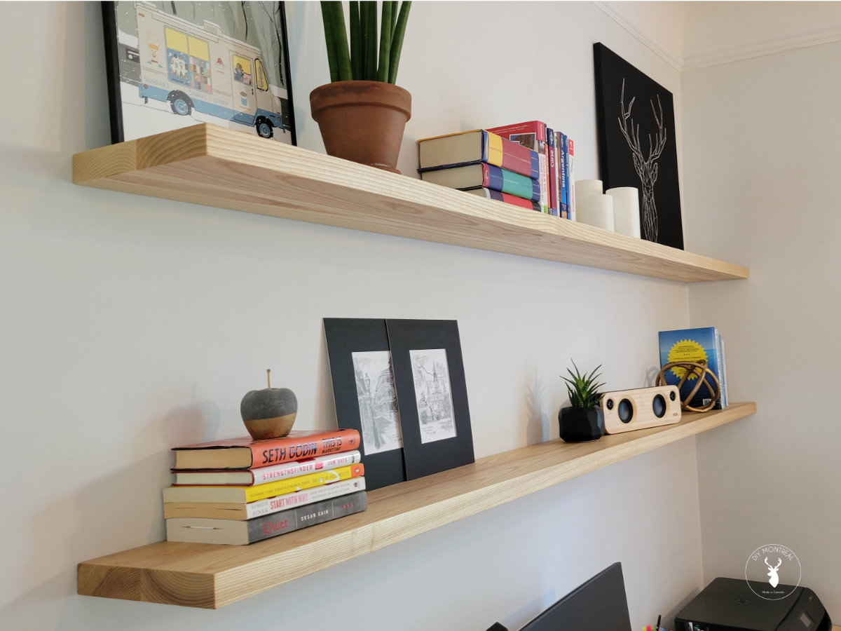16 Easy and Stylish DIY Floating Shelves & Wall Shelves