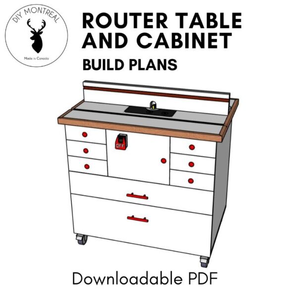 Router Table and Cabinet Build Plans