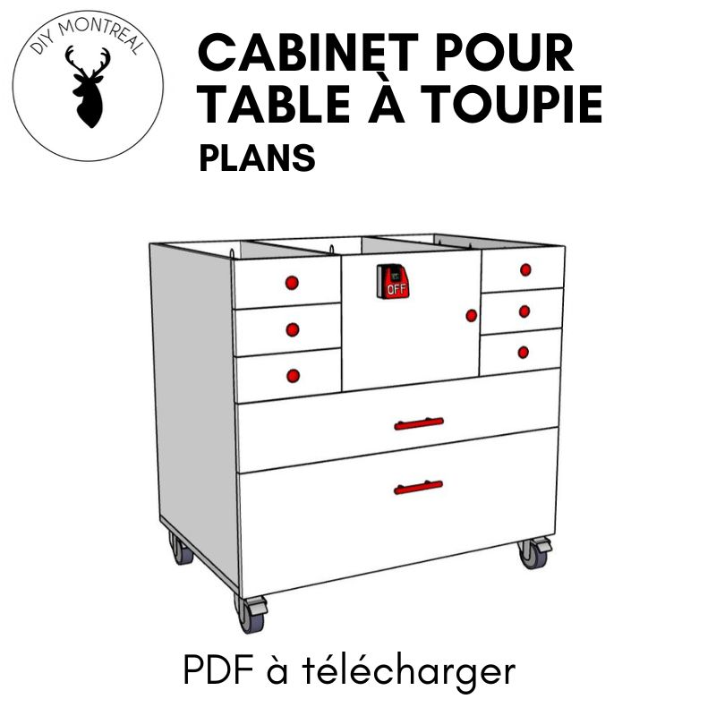 Plans d'armoires de routeur Bricolage Montréal