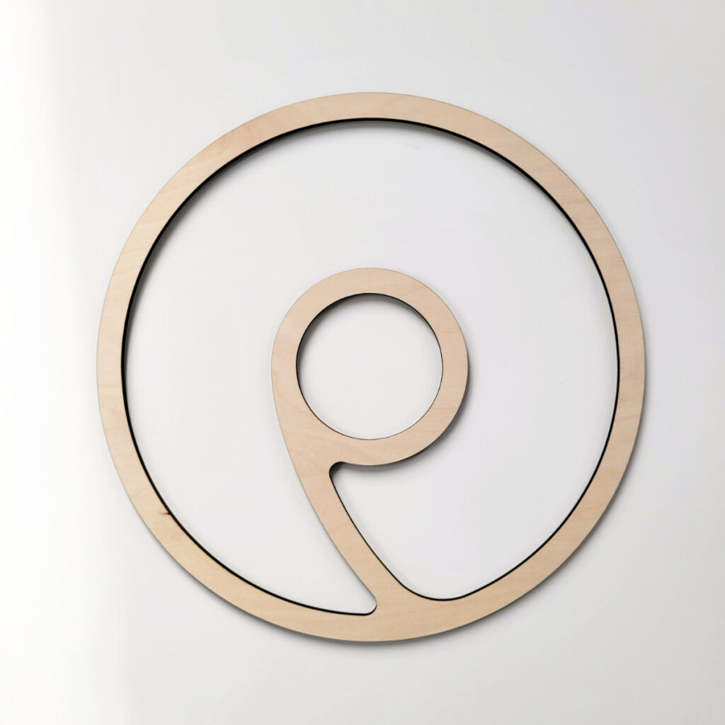 Round Swirl (1) Serving Tray Router Template DIY Montreal