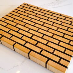 Brick wall cutting board
