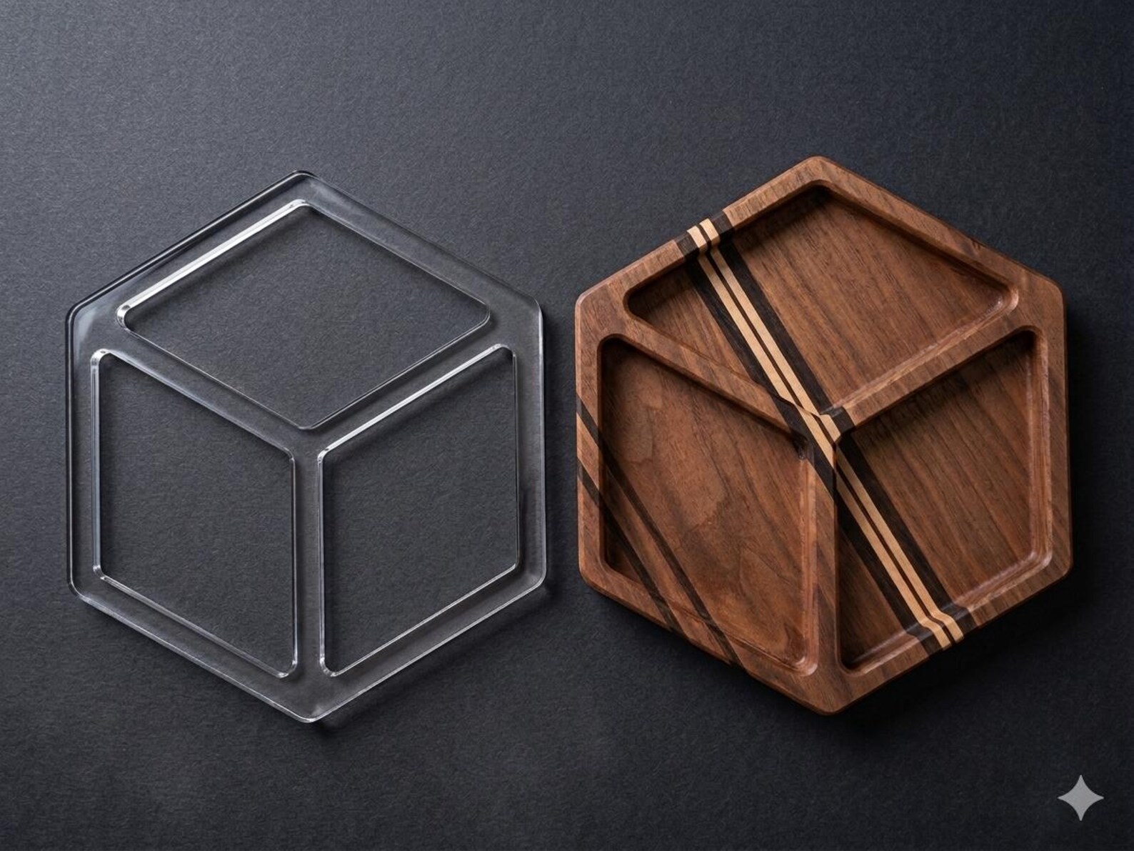 hexagon 3d cube router template hexagon 3d cube router template