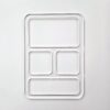 Valet Tray EDC | Rectangle 4-pocket | Acrylic Router Template - Image 2