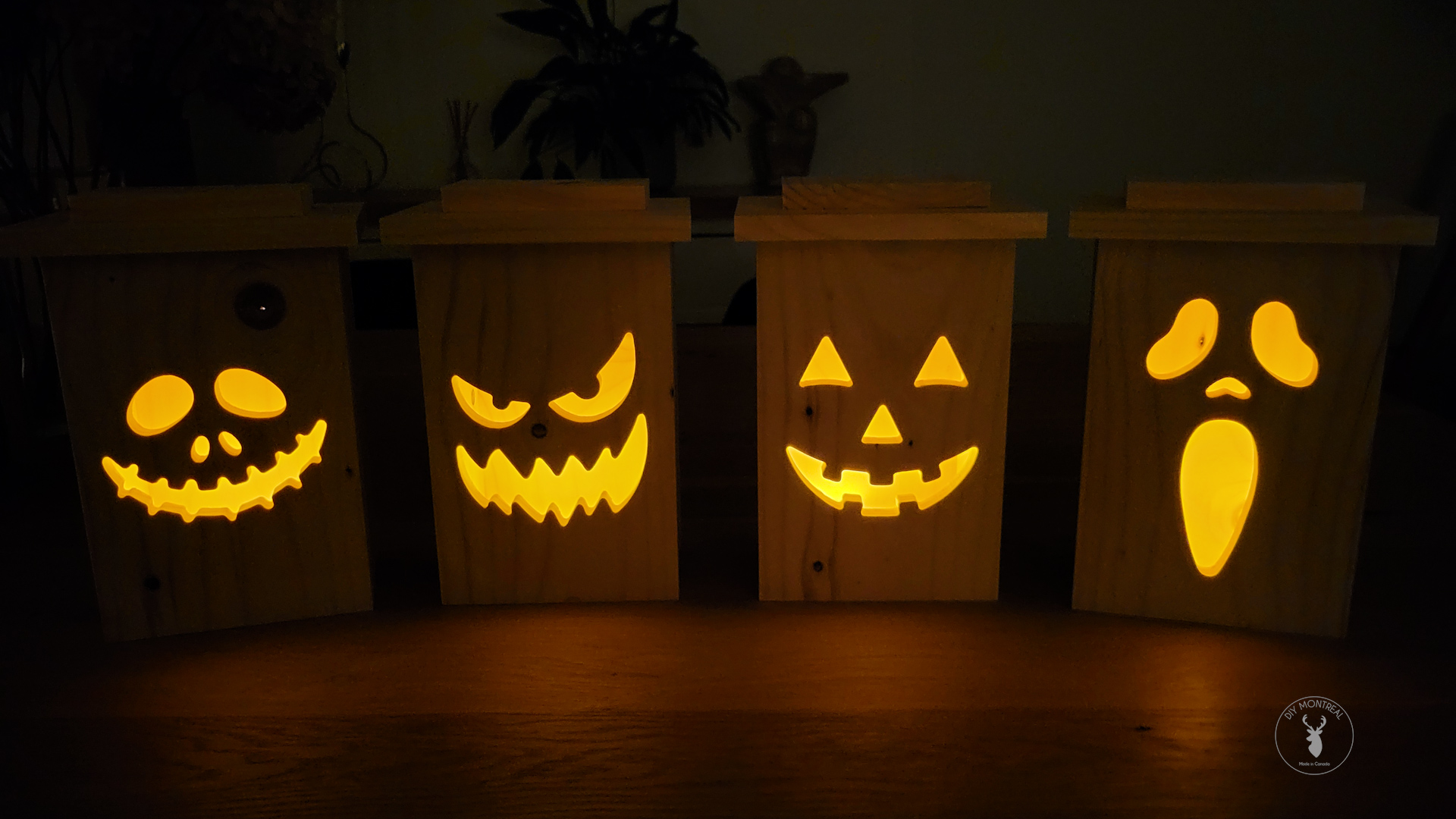 DIY Wooden Lanterns for Halloween, Christmas, Valentine’s Day & More