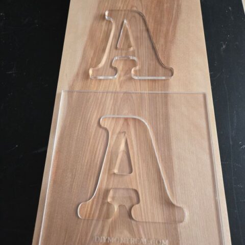Inlay templates | DIY Montreal