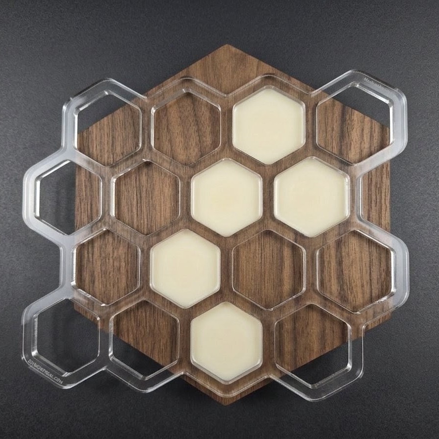 honeycomb router template epoxy inlays honeycomb router template epoxy inlays